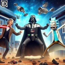 Star Wars vs Doctor Who vs Rick and Morty