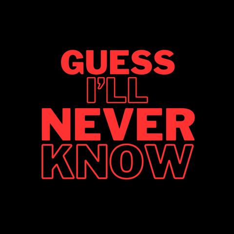 Guess I'll Never Know