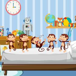 Five Little Monkeys Jumping on the Bed