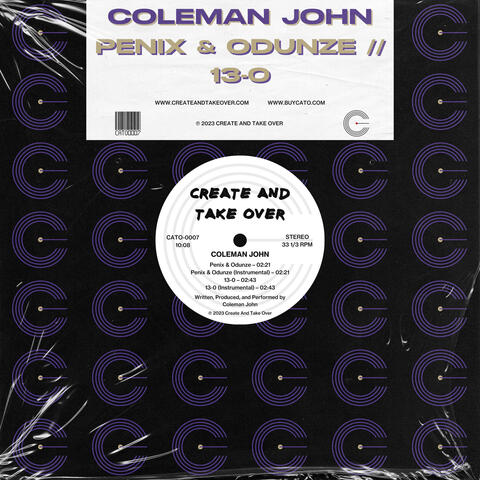 Penix & Odunze // 13-0 (Single)