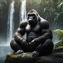 Silent Gorilla Strength: Meditation Ambient Music for Tranquility and Calm