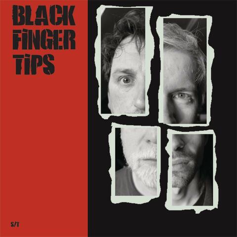 black finger tips