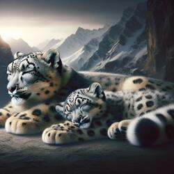 Sleepy Snow Leopard Lullaby