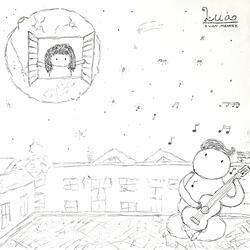 Across the courtyard