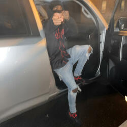 P On His Bck