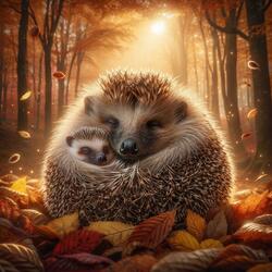 Sleepy European Hedgehog Lullaby (Erinaceus europaeus)