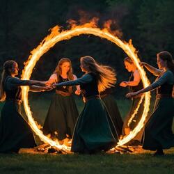 Beltane Fire Dance