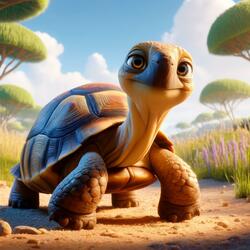 Canción de la Tortuga Mediterránea (Testudo hermanni) para Niños (Educacional)