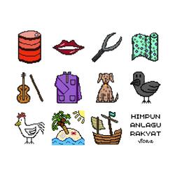 Mulutnya SATU Lidah Bertopang