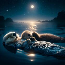Sleepy Sea Otter Lullaby (Enhydra lutris)