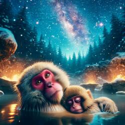 Sleepy Snow Monkey Lullaby (Macaca fuscata)