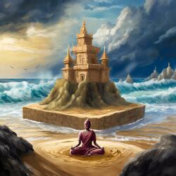 Un castello di sabbia