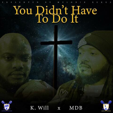 You Didn't Have To Do It