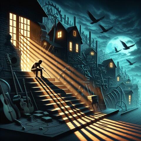 In the shadows