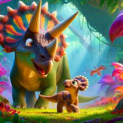 Canción del Triceratops para Niños (Educacional)