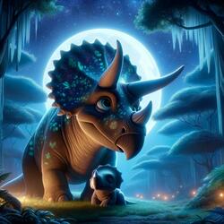 Sleepy Triceratops Lullaby