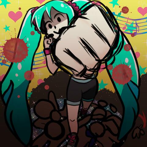 Hatsune Miku Is Going To Beat You To Death