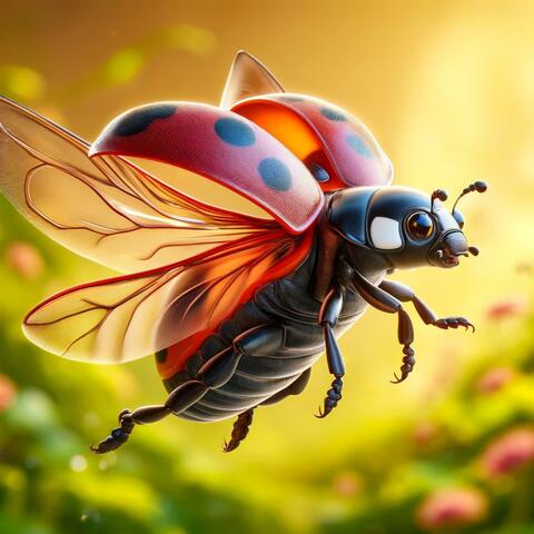 Canción de la Mariquita de siete puntos (Coccinella septempunctata) para Niños [Educacional]