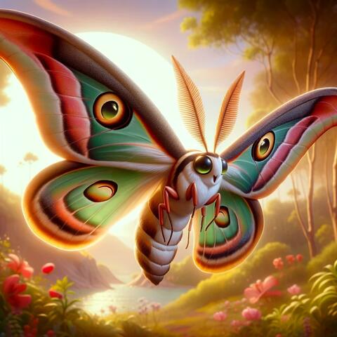 Canción de la Polilla de seda gigante (Saturniidae) para Niños [Educacional]