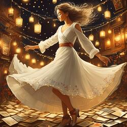 She danced in the dark