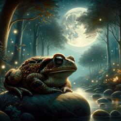 Sleepy European Toad Lullaby (Bufo bufo)