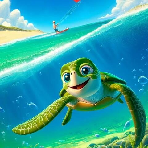 Canción de la Tortuga Verde (Chelonia mydas) para Niños [Educacional]