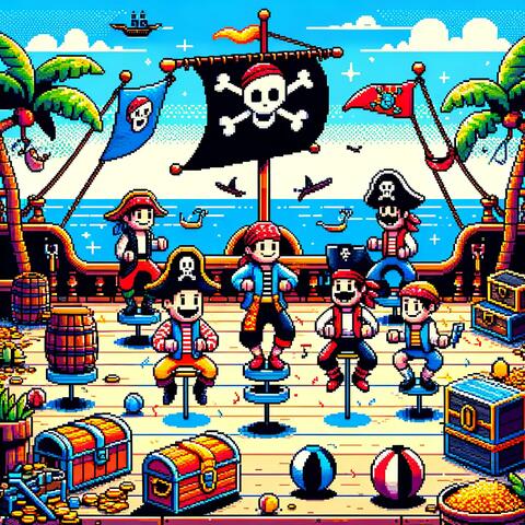 Pixel Pirates' Pogo Party