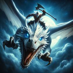 Jagd des weißen Drachen