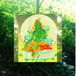 Om Tare Tuttare Ture Soha (Green Tara Mantra) Mother Prajnaparamita Buddha nature