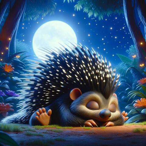 Sleepy Crested Porcupine Lullaby (Hystrix cristata)