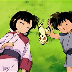 Sango And Kohaku Tsuyoi Kizuna