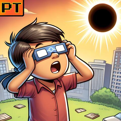 Solar Eclipse Kid