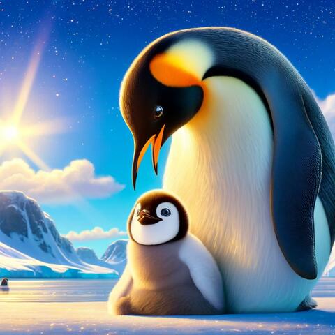 Canción del Pingüino Rey (Aptenodytes patagonicus) para Niños [Educacional]