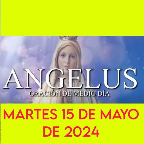 Ángelus del día de Hoy MARTES 15 DE MAYO DE 2024-Oraciones a la Virgen María ORACIÓN DE MEDIO DÍA