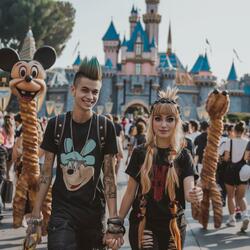 A Day At Disneyland With My Girl