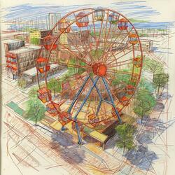 Up In The Air (Kansas City Ferris Wheel)