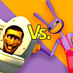 Jax Vs.Skibidi Toilet Rap Battle! (feat. BENJIxScarlett)