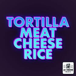 Tortilla Meat Cheese Rice