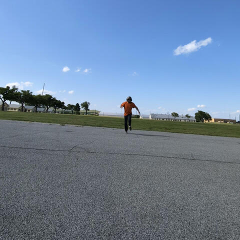 went walking (fast)