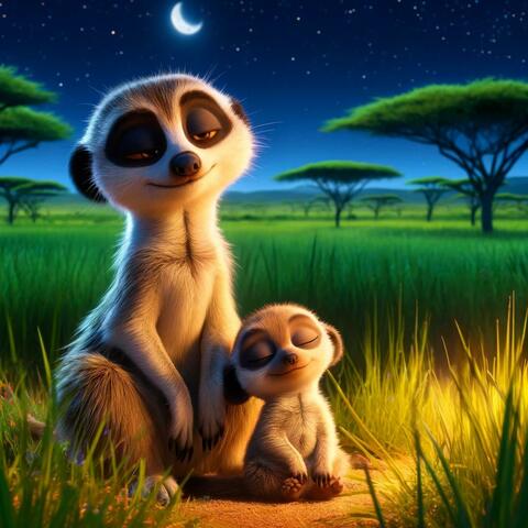 Sleepy Meerkats Lullaby (Suricata suricatta)
