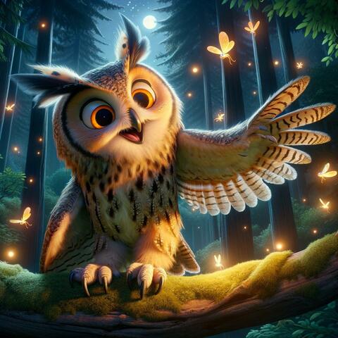 Sleepy Eagle-Owl Lullaby (Bubo bubo)