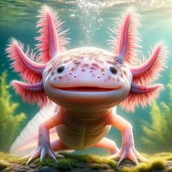 The Axolotl (Ambystoma mexicanum) Song for Kids | Nursery Rhymes [Educational]