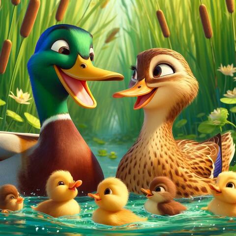 Los Patos de Collar (Anas platyrhynchos) Canción para Niños [Educacional]