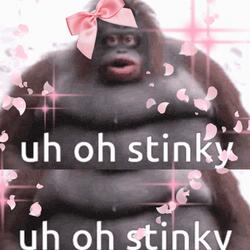 uh oh stinky