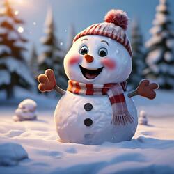 Snowman Wants To Play