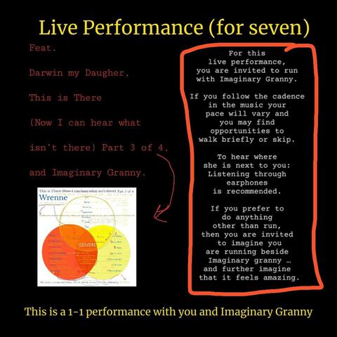 Live Performance (for Seven) introduced by Darwin My Daughter (feat. This is There (Now I can hear what isn't there) Part 3 of 4, Imaginary Granny, la force, Niki Ann & Darwin Ruby) [Live]