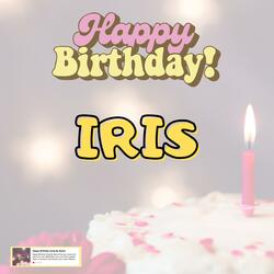 Birthday Song IRIS (Happy Birthday IRIS)