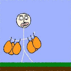 Six Bags of Orange Juice