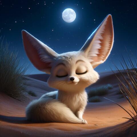 Sleepy Fennec Fox Lullaby (Vulpes zerda)