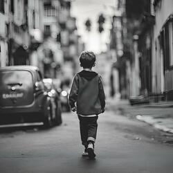 Walking Down The Street